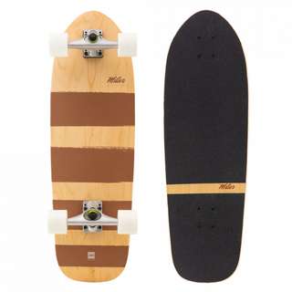 Miller Backside 31,5" Skateboard-Komplettset braun