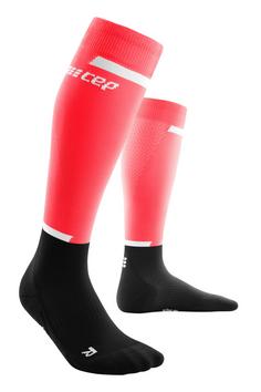 CEP The Run Tall Laufsocken Herren pink-black