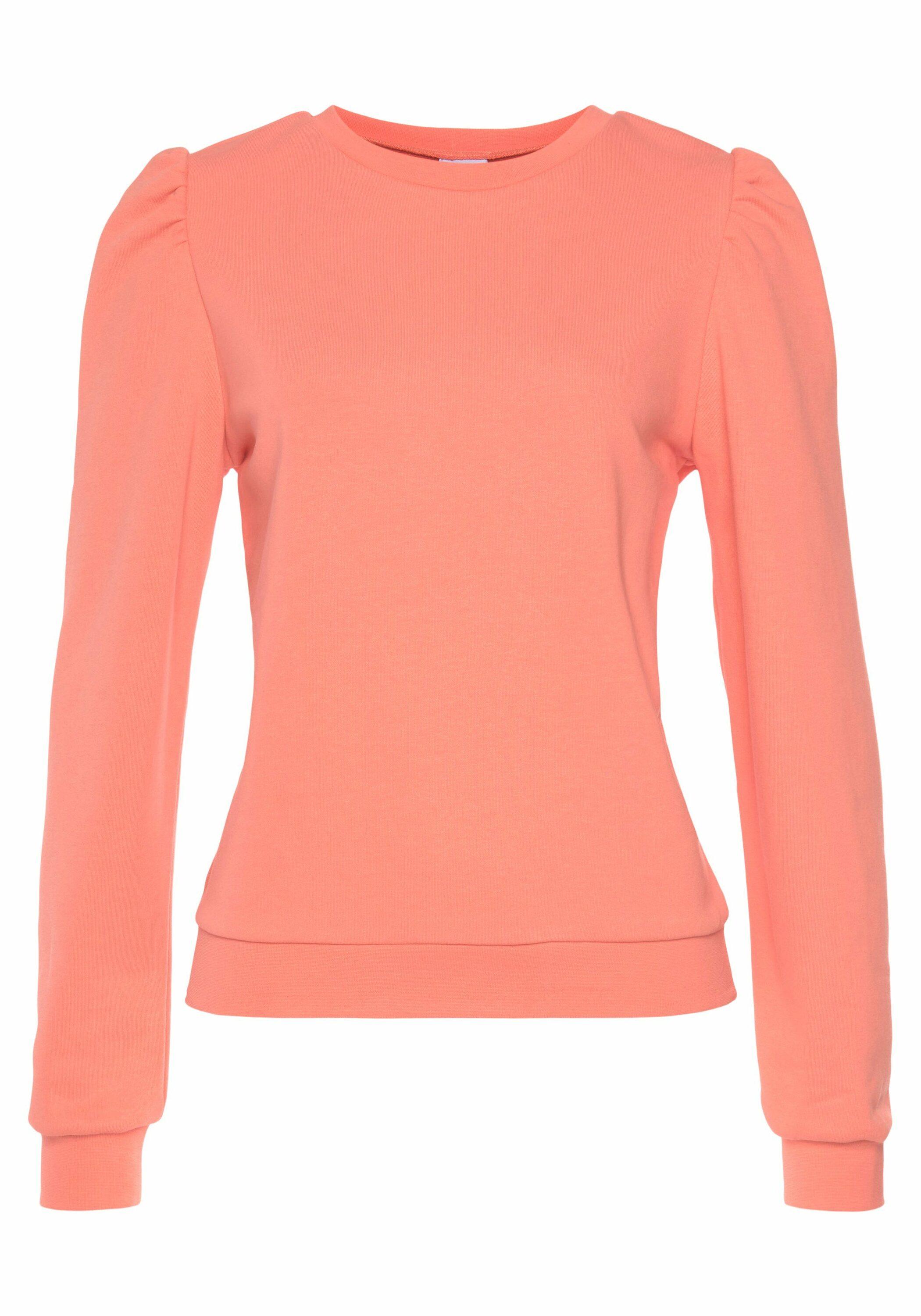 Lascana Sweatshirt Damen papaya im Online Shop von SportScheck kaufen