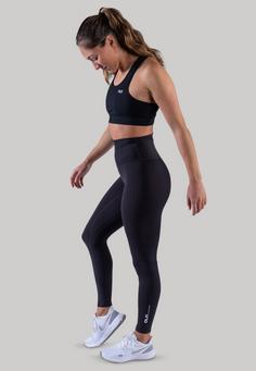 Rückansicht von CLN Athletics Fuse 7/8-Tights Damen Charcoal