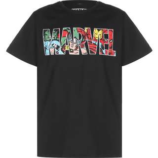 Urban Classics Marvel Logo Character T-Shirt schwarz