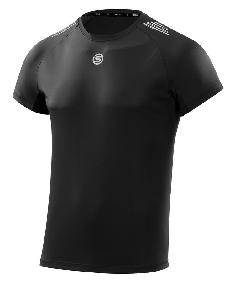 Skins Skins S3 Short Sleeve Top Funktionsshirt Herren - black - 0 | SportScheck