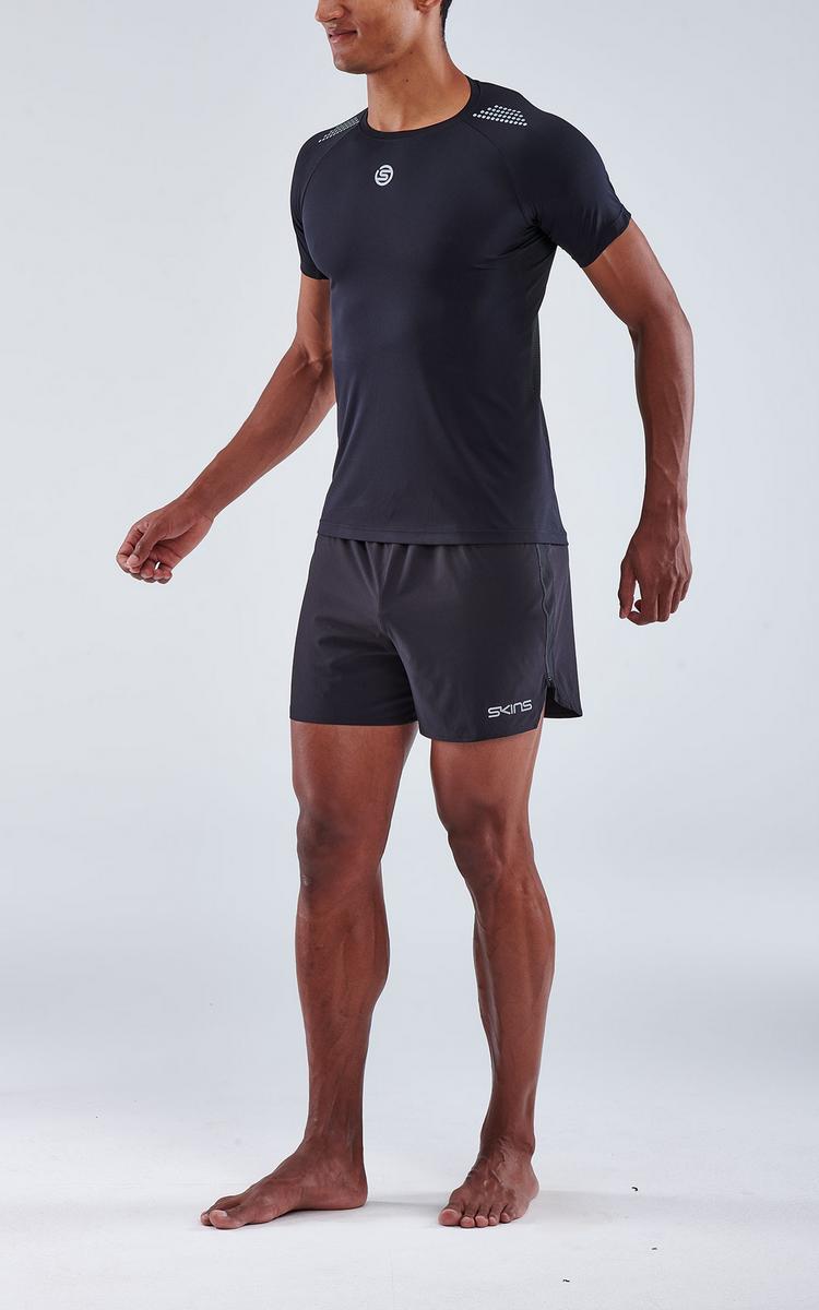 Skins Skins S3 Short Sleeve Top Funktionsshirt Herren - black - 1 | SportScheck