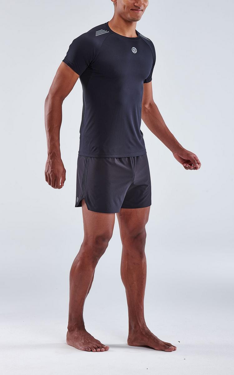 Skins Skins S3 Short Sleeve Top Funktionsshirt Herren - black - 3 | SportScheck