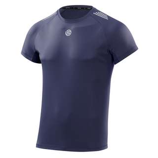 Skins S3 Short Sleeve Top Funktionsshirt Herren navy blue