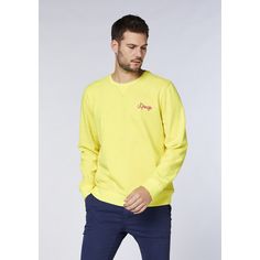Rückansicht von Chiemsee Sweatshirt Sweatshirt Herren Lemon Tonic