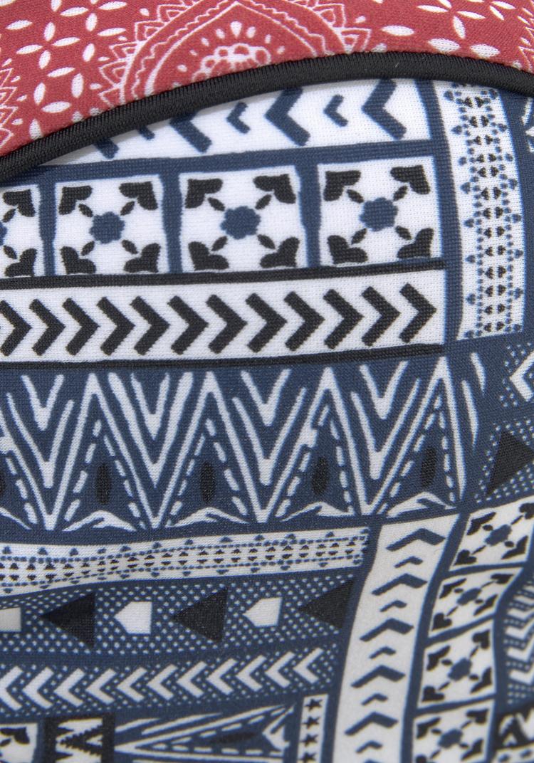 S.OLIVER S.OLIVER B&uuml;gel-Bandeau-Bikini-Top Bikini Oberteil Damen - blau-rot - 1 | SportScheck