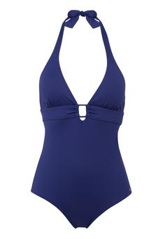 S.OLIVER Badeanzug Badeanzug Damen marine