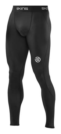Skins S1 Long Tights Tights Herren - black