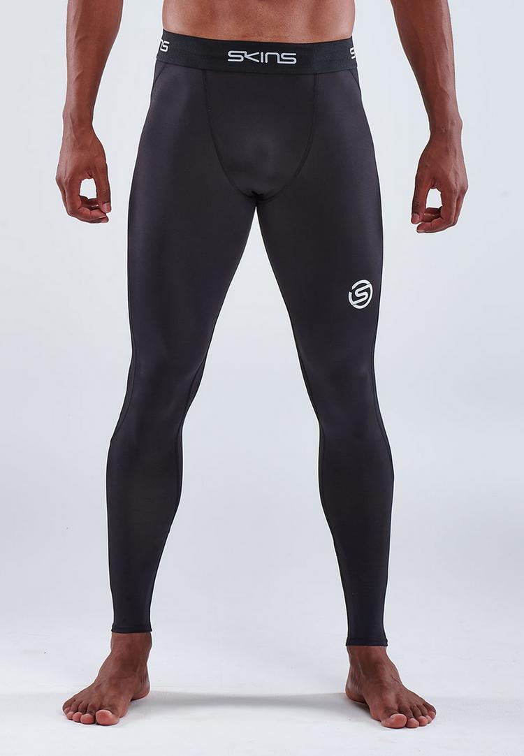 Skins Skins S1 Long Tights Tights Herren - black - 0 | SportScheck