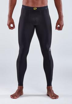 Rückansicht von Skins S3 Thermal Long Tight Tights Herren black