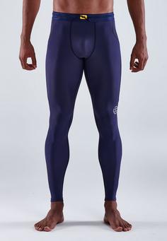 Rückansicht von Skins S3 Thermal Long Tight Tights Herren navy blue