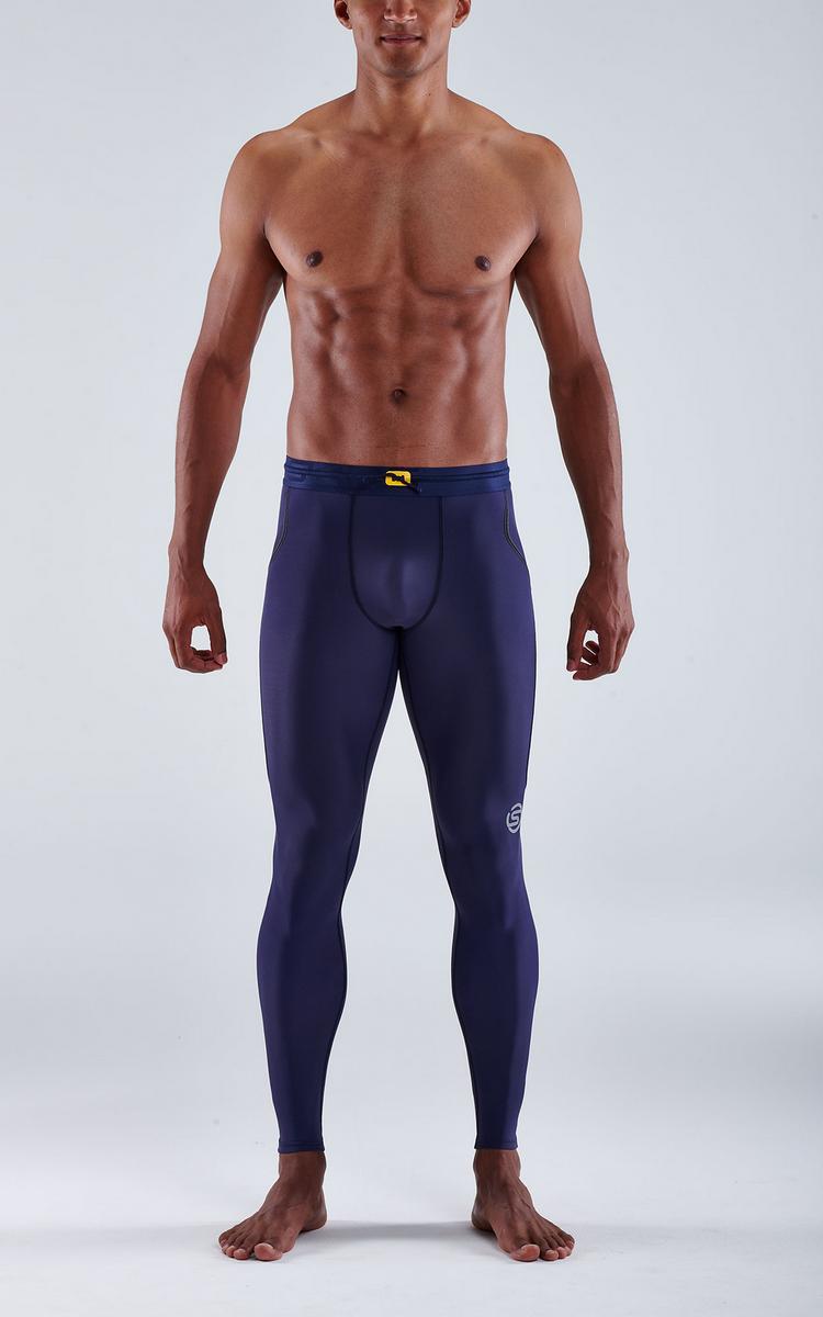 Skins Skins S3 Thermal Long Tight Tights Herren - navy blue - 1 | SportScheck