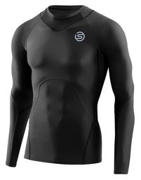 Skins S3 Longsleeve Funktionsshirt Herren - black