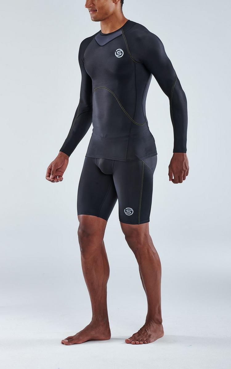 Skins Skins S3 Longsleeve Funktionsshirt Herren - black - 3 | SportScheck