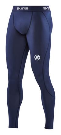 Skins S1 Long Tights Tights Herren - navy blue