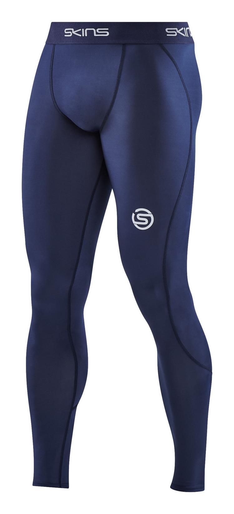 Skins Skins S1 Long Tights Tights Herren - navy blue - 0 | SportScheck