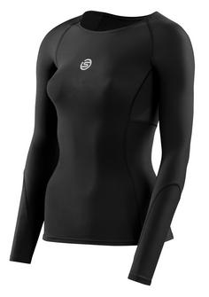 Skins S3 Longsleeve Funktionsshirt Damen black