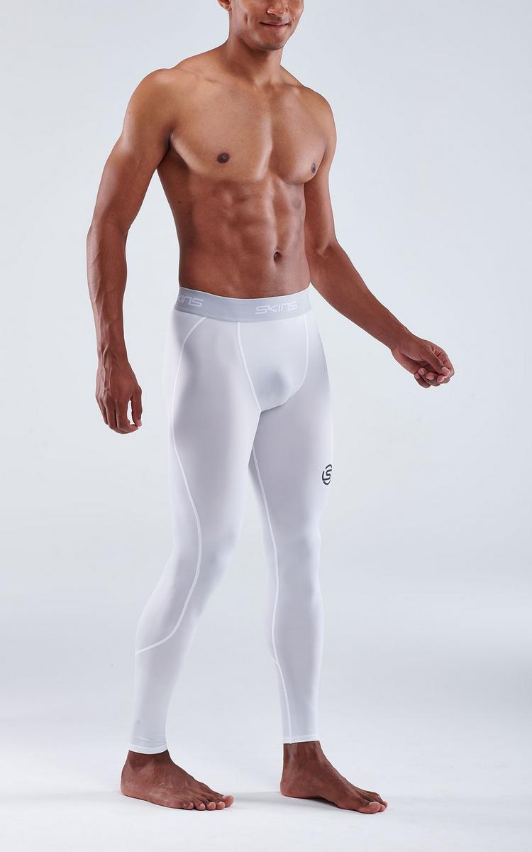 Skins Skins S1 Long Tights Tights Herren - white - 3 | SportScheck