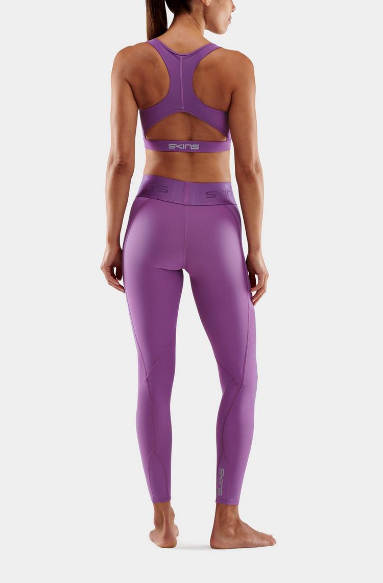 Skins Skins S3 Thermal Long Tight Tights Damen - Amethyst - 4 | SportScheck