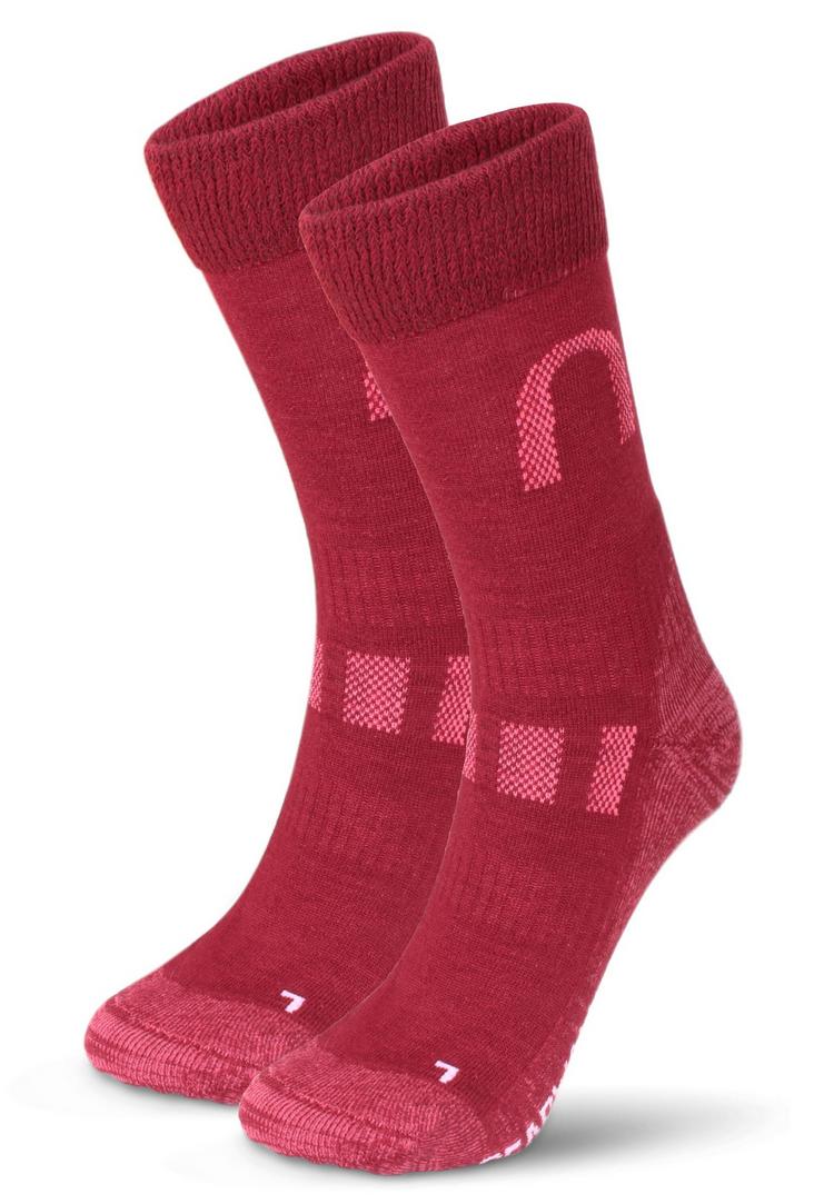 normani normani Melton Socken - Burgund - 0 | SportScheck