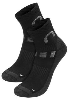 normani Lismore Laufsocken Schwarz