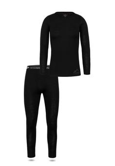 normani Outdoor Sports Merino Mandurah/Perth Wäscheset Damen Schwarz