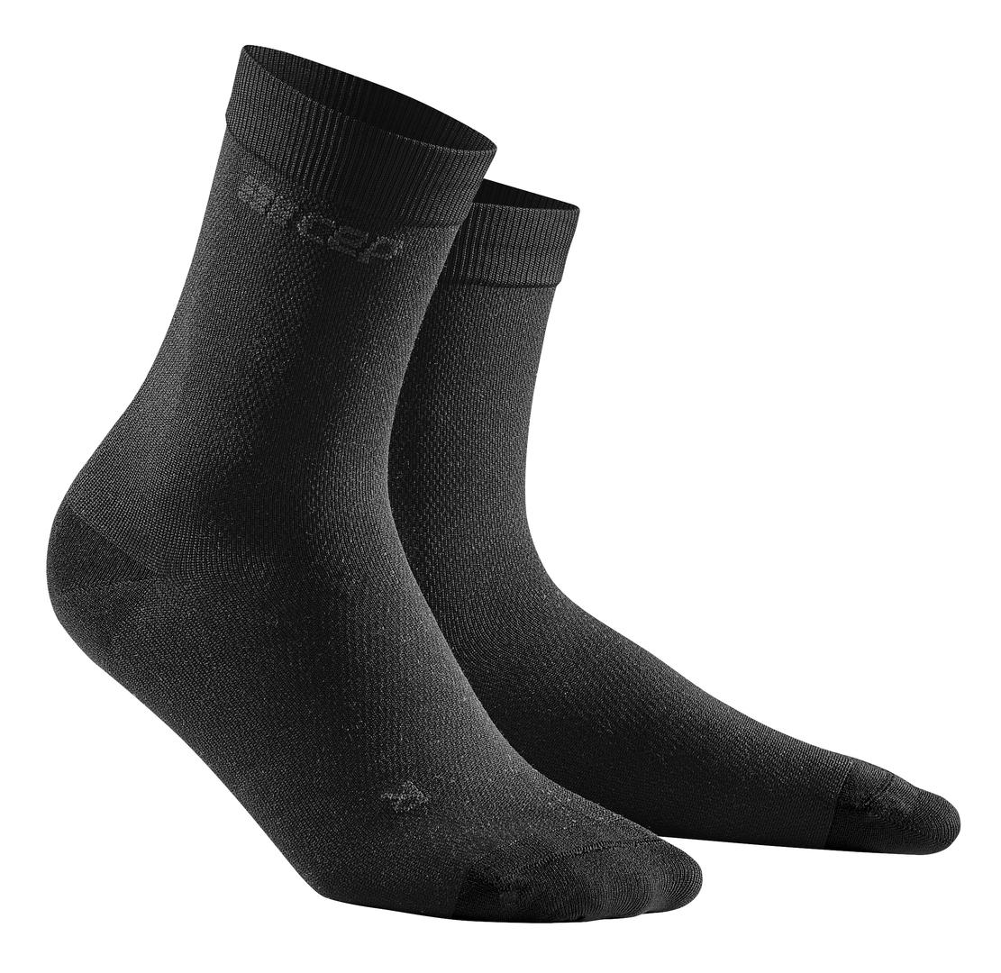 CEP Business Mid Cut Laufsocken Damen black