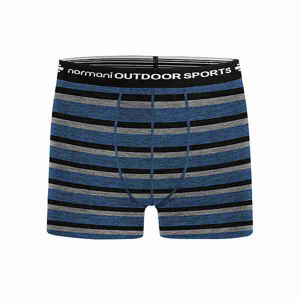 normani Outdoor Sports Merino Adelaide Boxershorts Herren Stripe