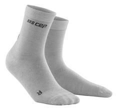 CEP Allday Recovery Mid Cut Laufsocken Damen light grey