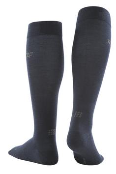 Rückansicht von CEP Allday Recovery Laufsocken Damen dark blue