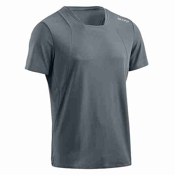 CEP Training Shirt Short Funktionsshirt Herren grey