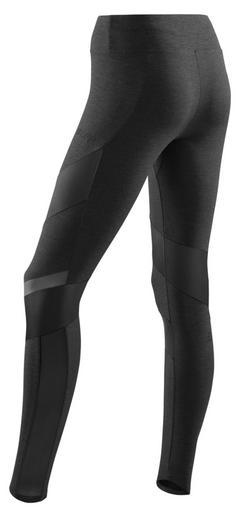 Rückansicht von CEP Training 7/8-Tights Damen black