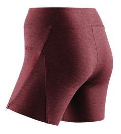 Rückansicht von CEP Training Panties Funktionsshorts Damen cardio cherry melange