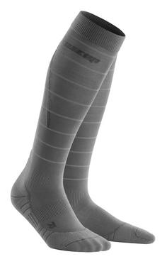 CEP Reflective Laufsocken Herren grey