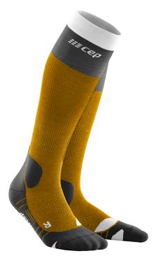 CEP Hiking Light Merino Laufsocken Damen sungold/black