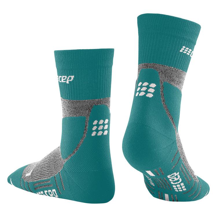 CEP CEP Hiking Compression Mid Cut Socken Herren - forestgreen/grey - 0 | SportScheck