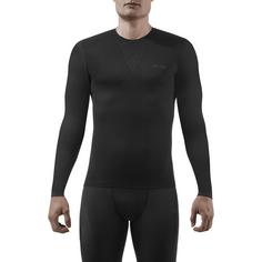 Rückansicht von CEP Run Ultralight Shirt Long Laufshirt Herren black