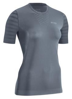 CEP Run Ultralight Shirt Short Funktionsshirt Damen grey