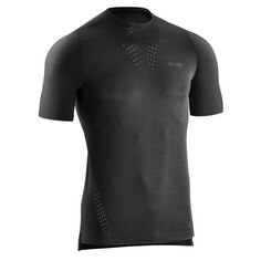CEP Run Ultralight Shirt Short Funktionsshirt Herren black