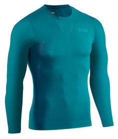 CEP Run Ultralight Shirt Long Laufshirt Herren petrol