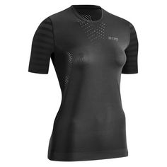 CEP Run Ultralight Shirt Short Funktionsshirt Damen black