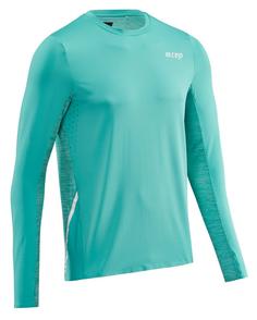 CEP Run Shirt Long Laufshirt Herren ocean