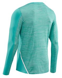 Rückansicht von CEP Run Shirt Long Laufshirt Herren ocean