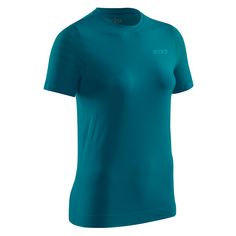 CEP Run Ultralight Shirt Short Funktionsshirt Damen petrol