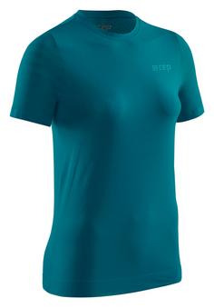 CEP Run Ultralight Shirt Short Funktionsshirt Damen petrol