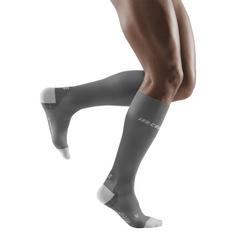 Rückansicht von CEP Run Ultralight Laufsocken Herren grey/light grey