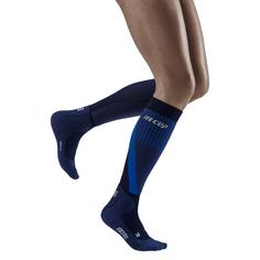 Rückansicht von CEP Cold Weather Laufsocken Damen navy