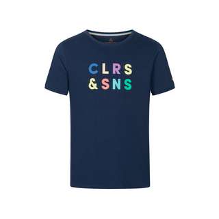 Colours & Sons Basic T-Shirt Herren dunkelblau