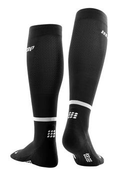 Rückansicht von CEP The Run Tall Laufsocken Herren black